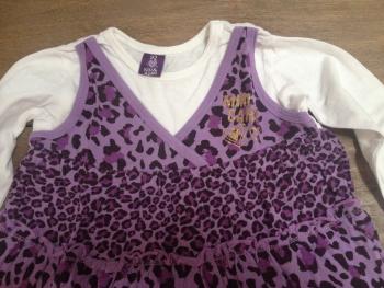 leopardí tričko/šaty