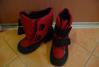 Zimní boty s kožíškem, červené, vel. 29 
