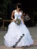 Romantické šaty na maturitní ples, svatbu, spěchá!